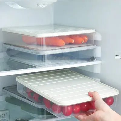 Boîte de Rangement - FoodSaverBox™ - Carré blanc - Casseto