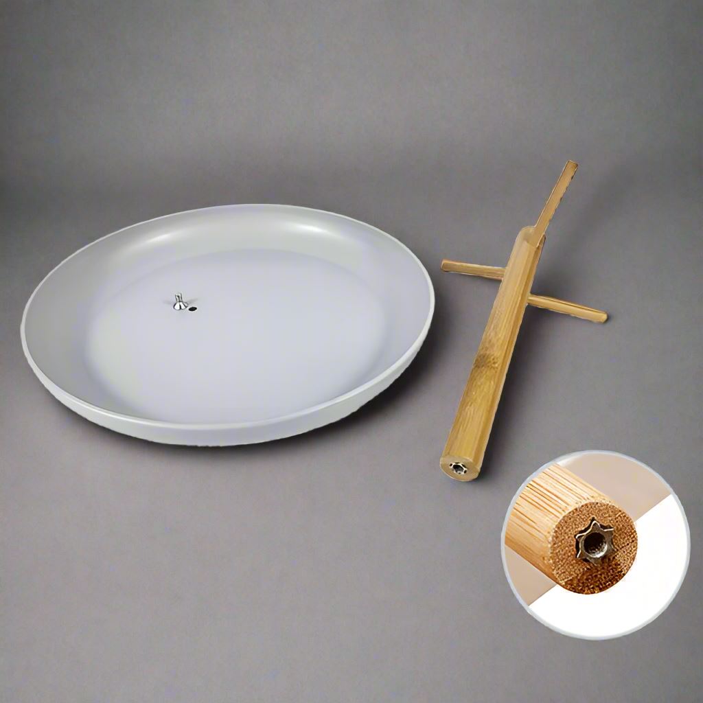 Rangement Clé - BranchRoundTray™ - Gris - Casseto