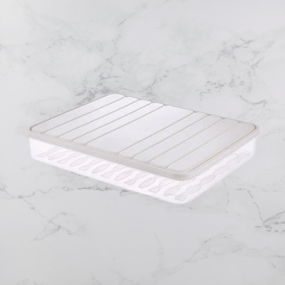 Boîte de Rangement - FoodSaverBox™ - Carré blanc - Casseto