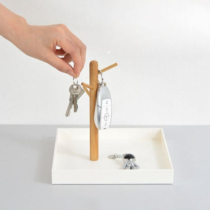 Rangement Clé - BranchRectaTray™ - Blanc - Casseto