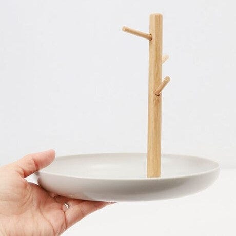 Rangement Clé - BranchRoundTray™ - Blanc - Casseto