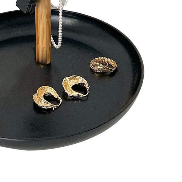 Rangement Clé - BranchRoundTray™ - Noir - Casseto